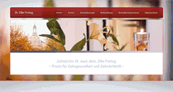 Desktop Screenshot of praxis-dr-freitag.de